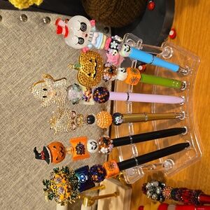 Halloween Beaded Pens